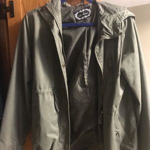 Army green jacket